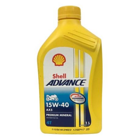 Shell ADVANCE 4T AX5 15W-40