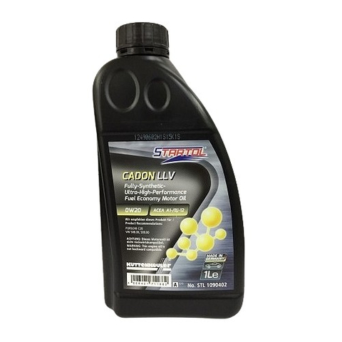STARTOL CADON LLV 0W20斯達通汽車潤滑油
