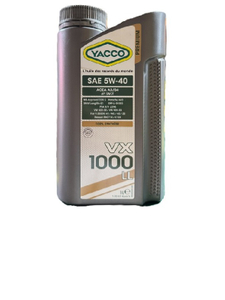 YACCO VX 1000 LL 5W40 100%全合成長效型機油